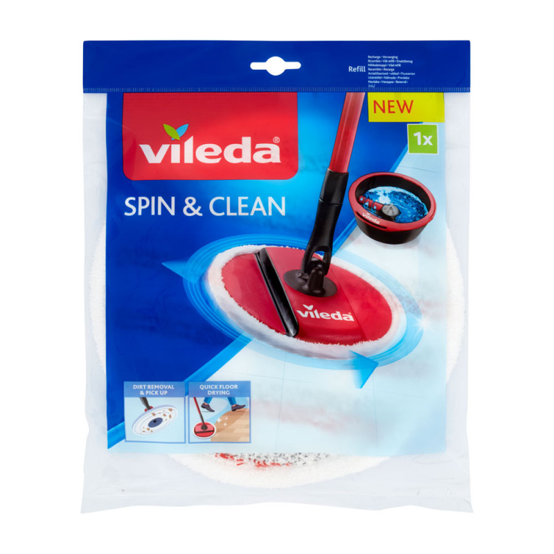 Recambio fregona giratoria spin & clean 161822 vileda Recambio fregona giratoria spin & clean 161822 vileda