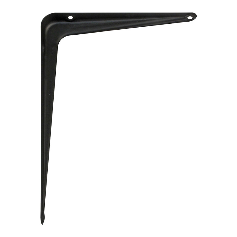 Escuadra de acero negro (s) 6037 175 x 150 mm Escuadra de acero negro (s) 6037 175 x 150 mm