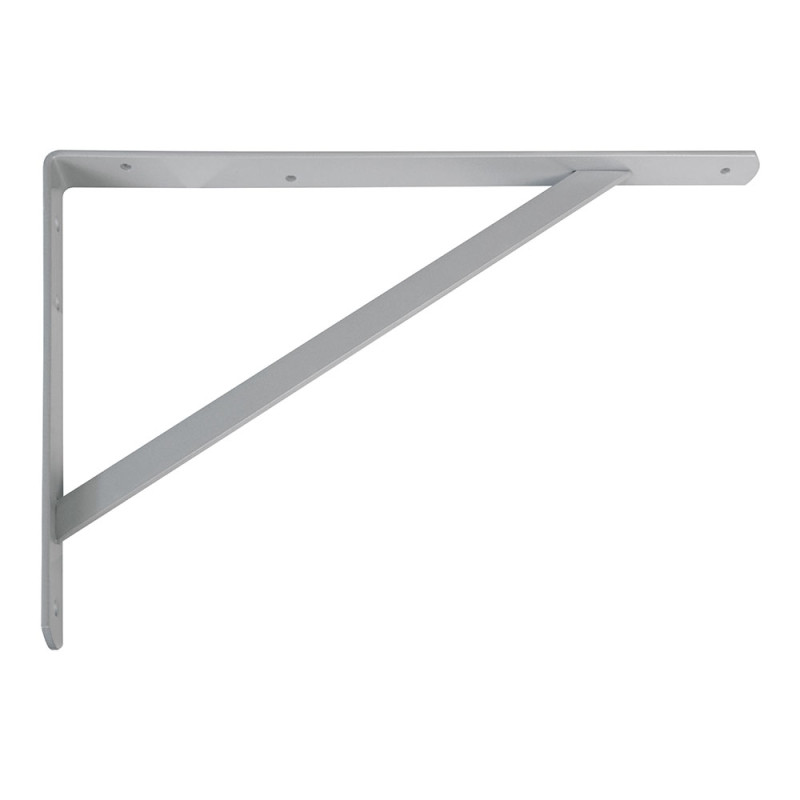 Escuadra de acero gris metal (s) 9806 250 x 200 mm Escuadra de acero gris metal (s) 9806 250 x 200 mm
