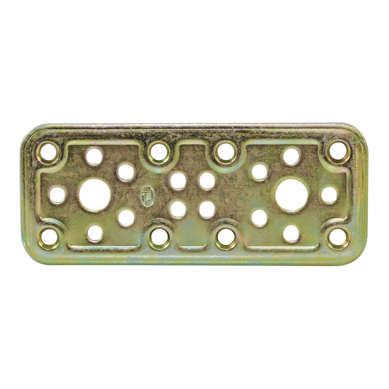 Placa 500-80x50mm acero bicromatado (s) 12118 amig Placa 500-80x50mm acero bicromatado (s) 12118 amig