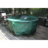 Funda de protección. cubre mesa y sillas ø205x90cm 100g/m²