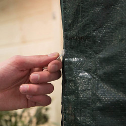 Funda de protección cubre sombrilla ø25-70x302cm 100g/m²