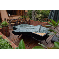 Funda de protección. cubre mesa y sillas 143x225x90cm 240g/m²