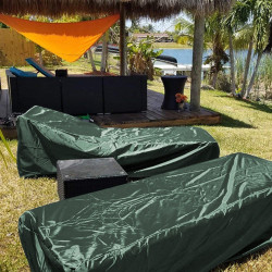 Funda de protección cubre tumbonas 78x205x40cm 240g/m²