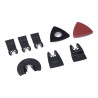 Kit 17 accesorios para herramienta multifuncional 08765 koma tools