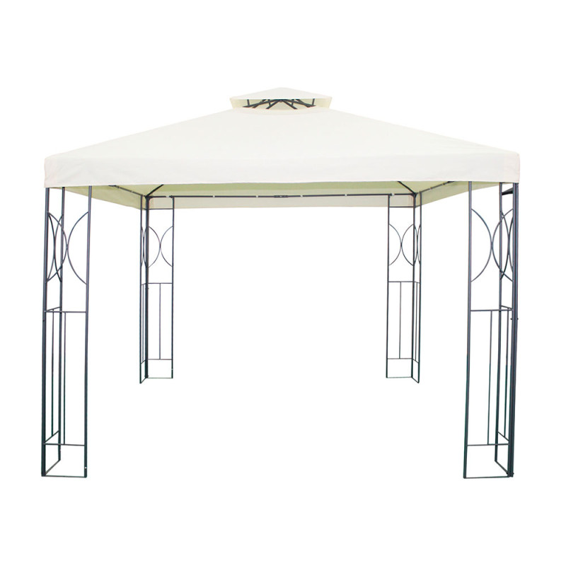 Carpa para eventos color crema 300 x 300 x 265 cm Carpa para eventos color crema 300 x 300 x 265 cm