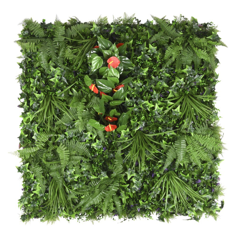 Jardin vertical tropical 1 x 1 m Jardin vertical tropical 1 x 1 m