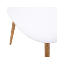 Silla de comedor blancas col."taho" 47x53x85cm