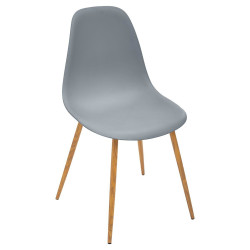 Sillas comedor grises col."taho" 46 x 55 x 86 cm