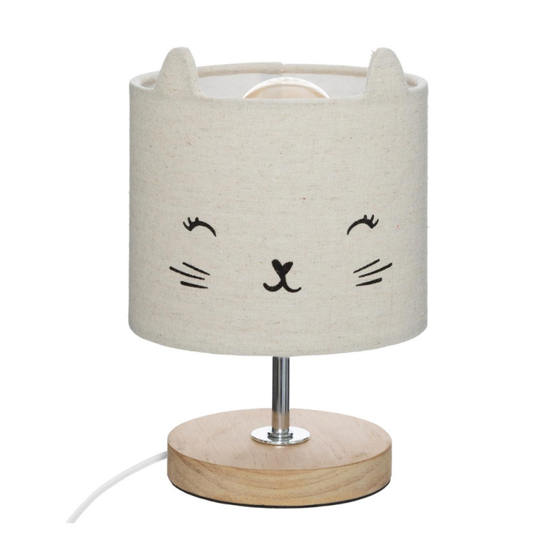 Lámpara de mesa infantil sobremesa 'cat' e14 (bombilla no incluida) Lámpara de mesa infantil sobremesa 'cat' e14 (bombilla no incluida)