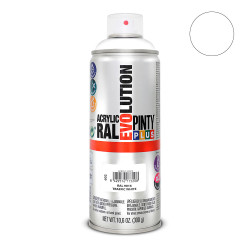 Pintura en spray pintyplus evolution 520 cc ral 9016 blanco tráfico