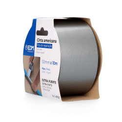 Cinta multiuso americana 10m x 50mm plata