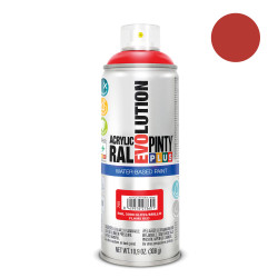 Pintura en spray pintyplus evolution water-based 520 cc ral 3000 rojo vivo