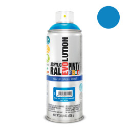 Pintura en spray pintyplus evolution water-based 520 cc ral 5015 azul celeste
