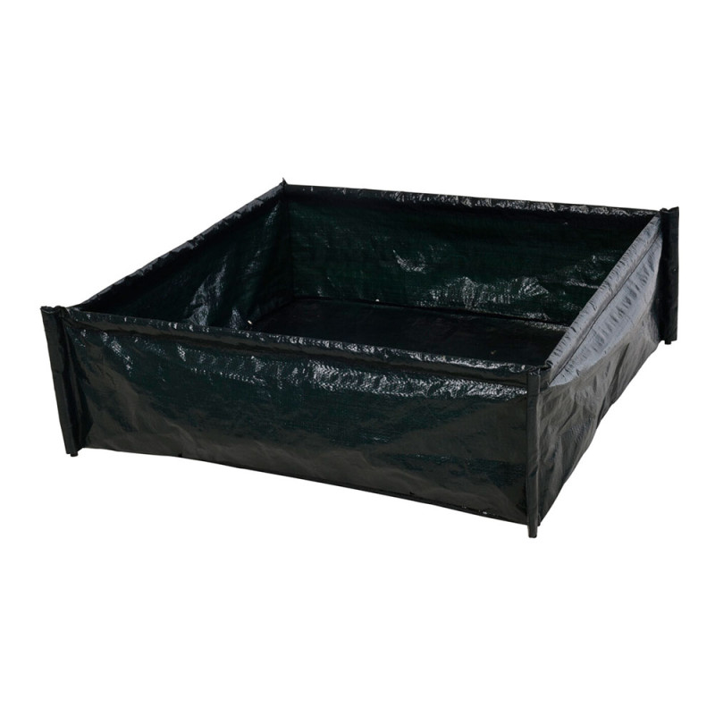 Semillero cuadrado verde medida 75 x 75 x 25 cm Semillero cuadrado verde medida 75 x 75 x 25 cm