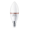 Bombilla vela e14 4,9 w full colors 470 lm wifi