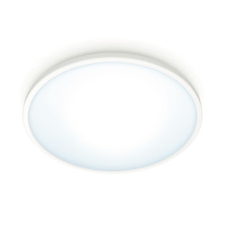 Plafon led inteligente 14w 1300 lm ø242 mm marco blanco