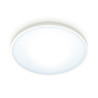 Plafon led inteligente 14w 1300 lm ø242 mm marco blanco