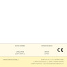 Plafon led inteligente 14w 1300 lm ø242 mm marco blanco