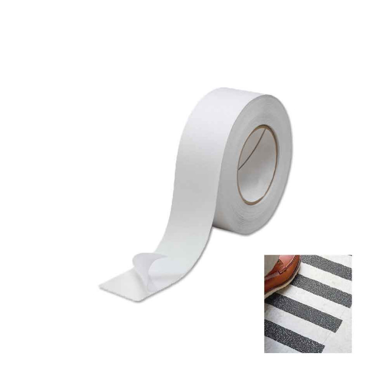 Cinta antideslizante transparente 5 m x 25 mm Cinta antideslizante transparente 5 m x 25 mm