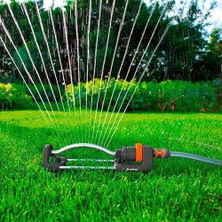 Aspersor oscilante aqua s de 90 a 220m² gardena