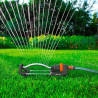 Aspersor oscilante aqua s de 90 a 220m² gardena