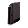Tumbona plegable dream color wengue con ruedas 58 x 42 x 199 cm