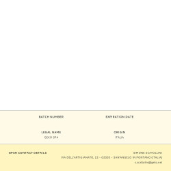 Burlete caucho tipo e blanco 6m x 9mm
