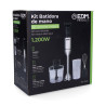 Batidora de mano 1200 w con accesorios