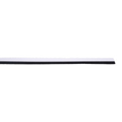 Burlete bajo puerta rigido blanco 1m