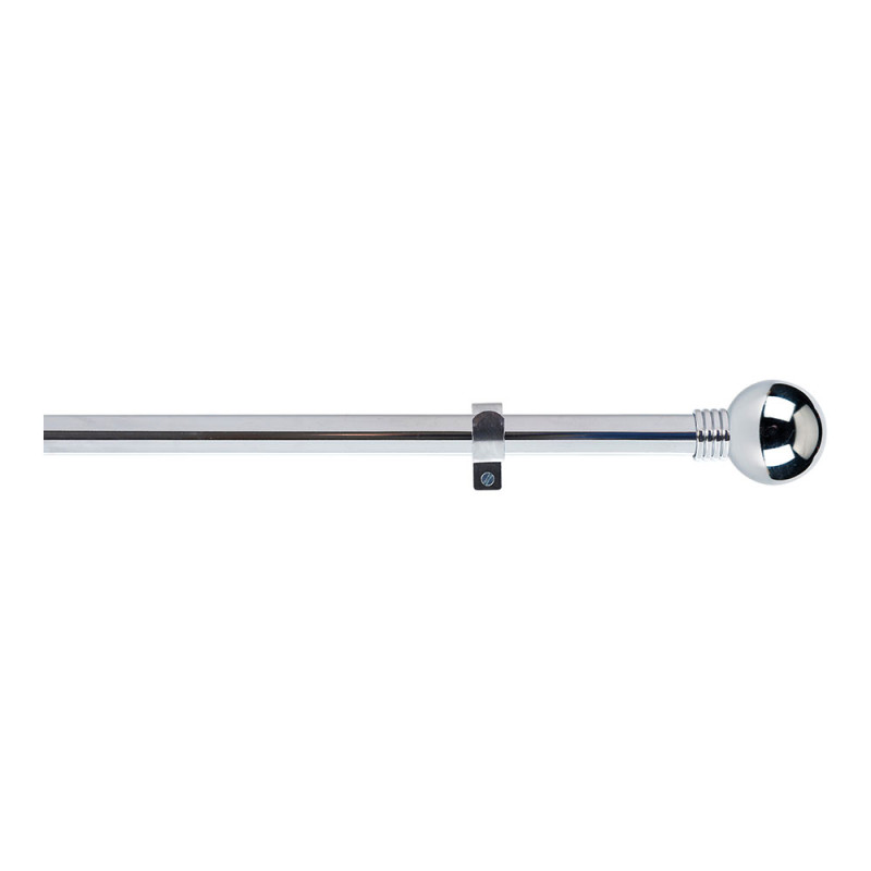 Kit barra cortina anillo extensible de 110 a 200cm cromo cintacor - storplanet Kit barra cortina anillo extensible de 110 a 200cm cromo cintacor - storplanet