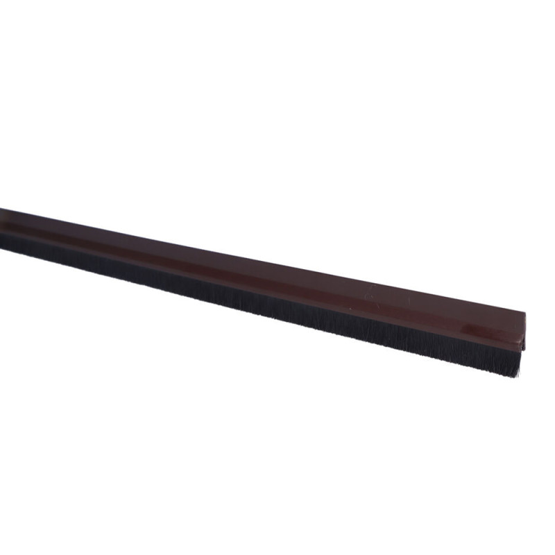 Burlete bajo puerta rigido marron 1m Burlete bajo puerta rigido marron 1m