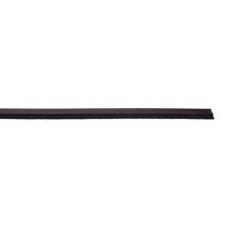 Burlete bajo puerta rigido marron 1m