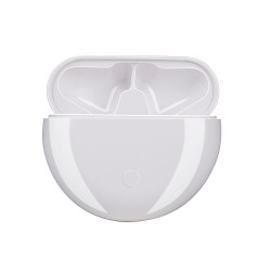 Auriculares earbuds bluetooth con estuche blanco