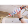 Super baños silicona translúcida antimoho sin olor 280 ml