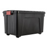 Caja pongotodo 'explorer box' 110l con asa y ruedas. 44,5x75x44,5cm