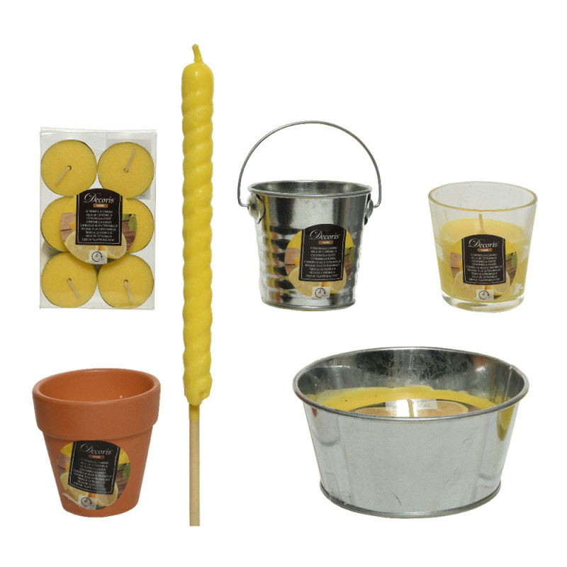Set citronela 144 piezas surtidas Set citronela 144 piezas surtidas