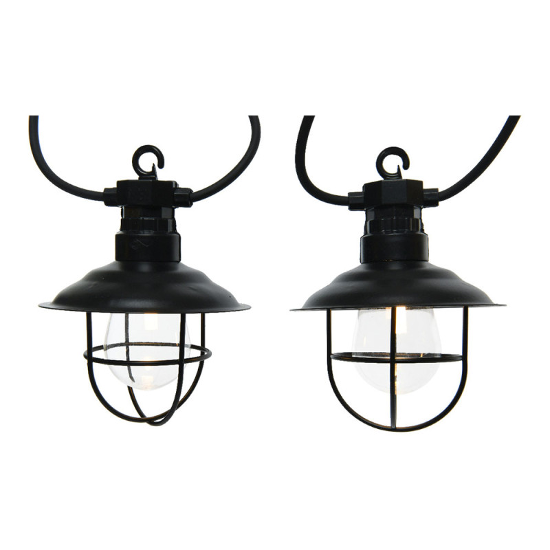 Guirnalda faroles exterior 9,5m 10 leds ip44 luz calida lumineo Guirnalda faroles exterior 9,5m 10 leds ip44 luz calida lumineo
