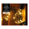 Guirnalda bombillas vintage exterior 14,5m 20 leds ip44 luz calida lumineo
