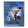 Aplique solar metalico 17,8x18,3x22cm 40 leds luz calida lumineo colores/modelos surtidos