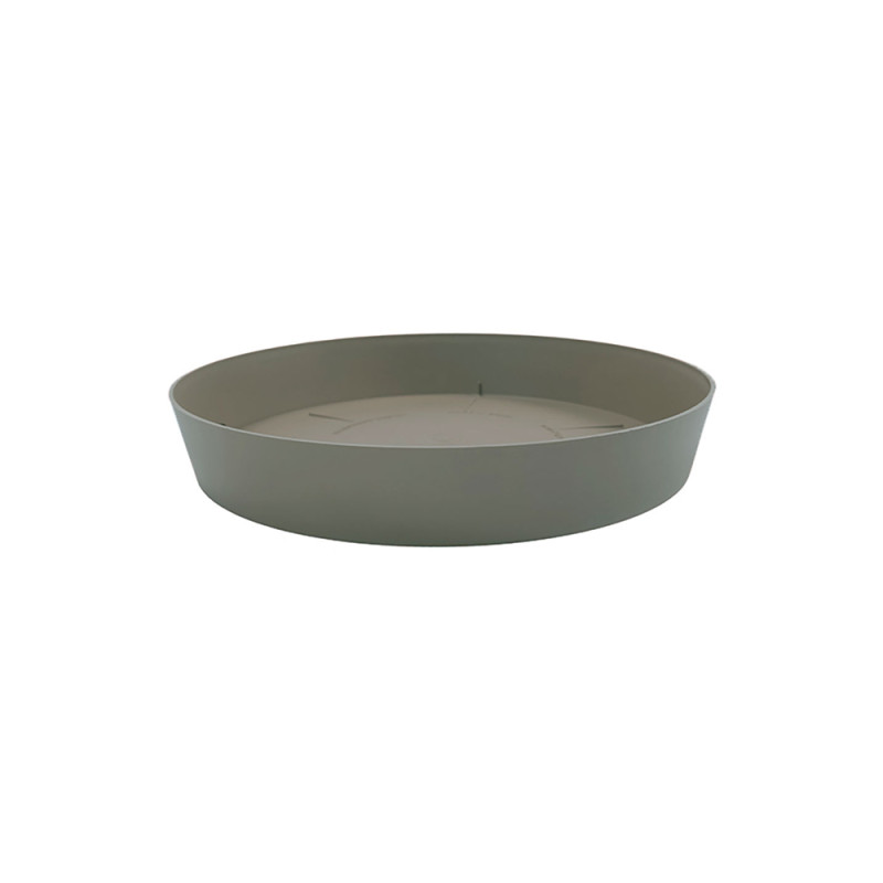 Plato de inyeccion para maceta color taupe ø11x1,6cm Plato de inyeccion para maceta color taupe ø11x1,6cm