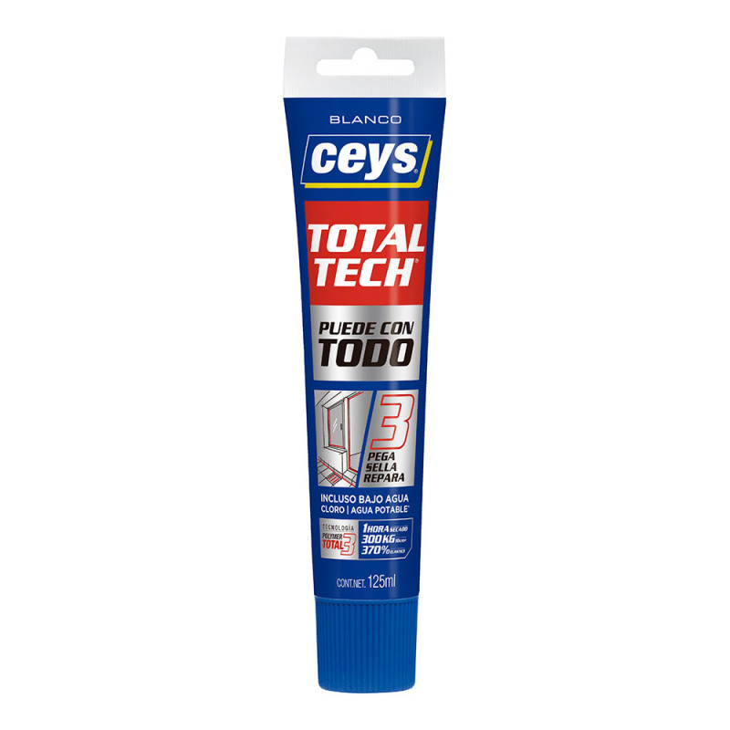 Total tech blanco tubo 125 ml Total tech blanco tubo 125 ml