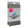 Tapete escurridor 'softex' 45x40cm gris metaltex