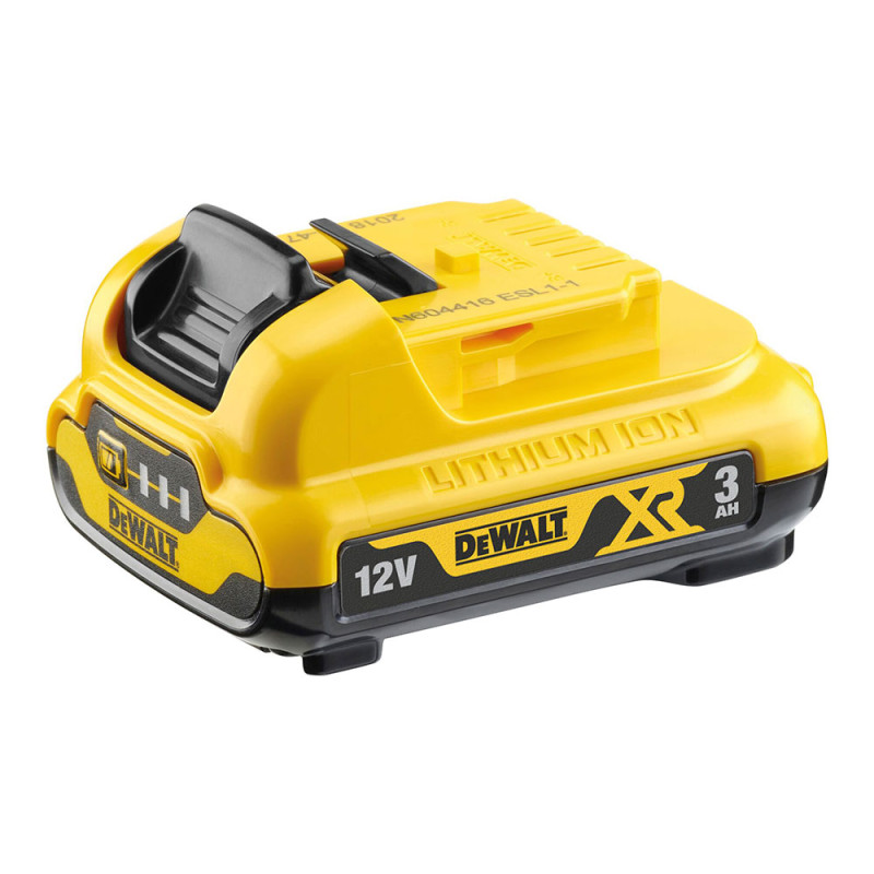 Bateria de carril xr 12v li-ion 3ah dcb124-xj dewalt Bateria de carril xr 12v li-ion 3ah dcb124-xj dewalt