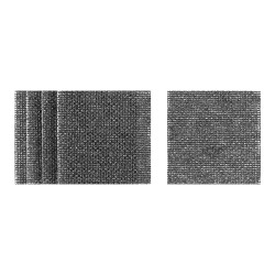 Pack 5 lijas de malla 1/4 grano 40 para lijadoras orbitales 115x115mm dtm8663-qz dewalt