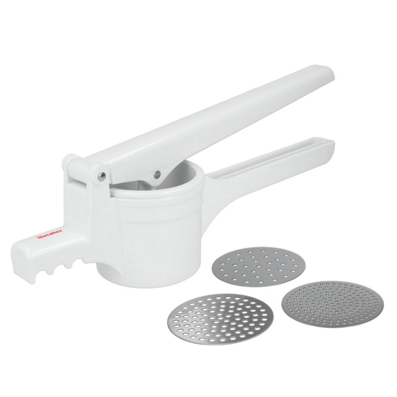 Prensapatatas con 3 discos inoxidables 36cm metaltex Prensapatatas con 3 discos inoxidables 36cm metaltex