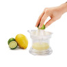 Exprimidor citricos 'citrus+' 2 en 1 300ml ø14x15cm metaltex