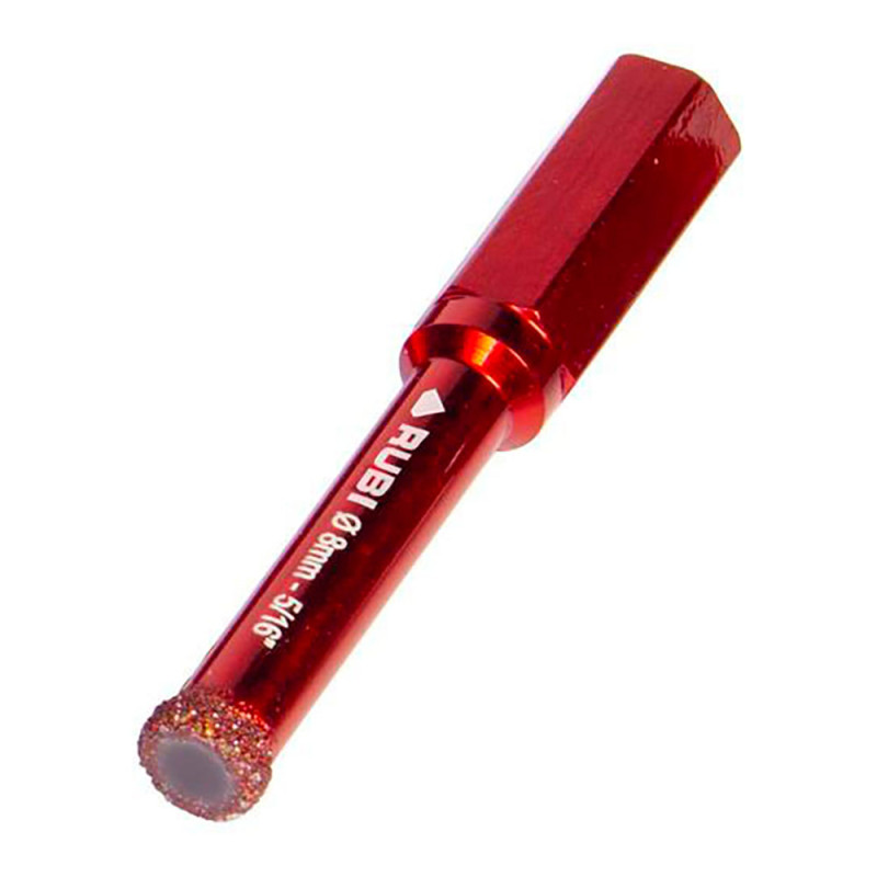 Brocas drygres 4drill ø8mm. hex 5924 rubi Brocas drygres 4drill ø8mm. hex 5924 rubi