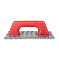 Rascador mango plástico 250x144mm. 65962 rubi