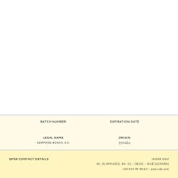Rascador mango plástico 250x144mm. 65962 rubi